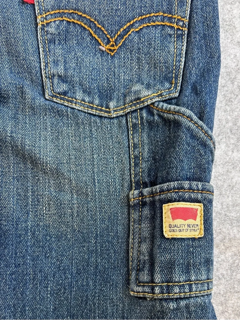 Levi's Boys' Medium-wash 5 Pocket Denim Shorts